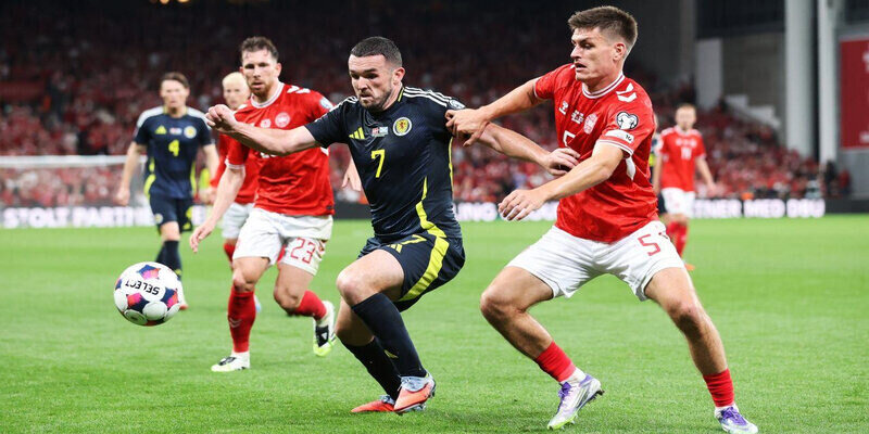 Scotland vs Đan Mạch ganh đua ngôi đầu