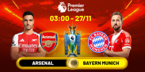 Soi kèo Arsenal vs Bayern Munich, 03h00 ngày 27/11 - Cúp C1