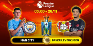 Soi kèo Man City vs Bayer Leverkusen, 03h00 ngày 26/11 - C1