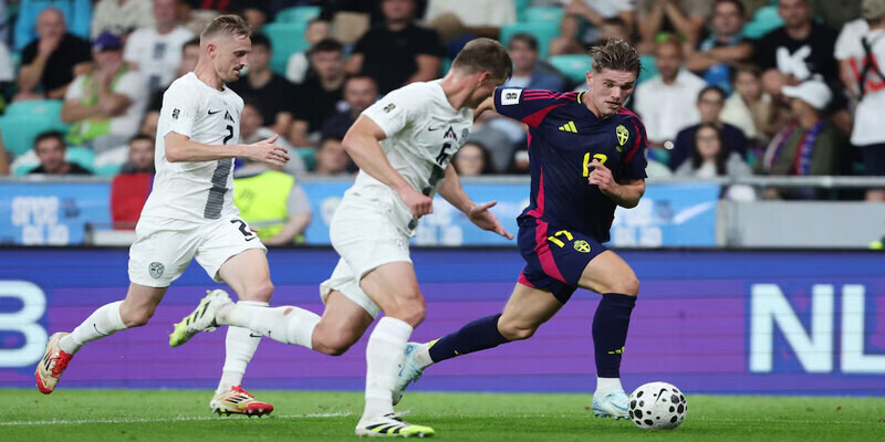 Thuỵ Điển vs Slovenia cuộc chiến danh dự